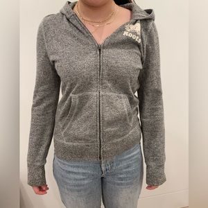 Roots zip up sweater
